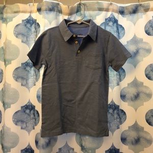 NWT Crew Cuts light blue polo shirt for boys size 6/7